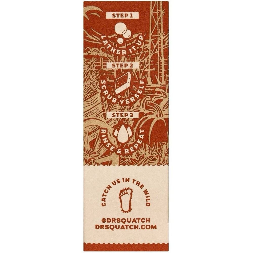 Dr Squatch Drunk’n Pumpkin Limited Natural Soap 5oz Drunken Halloween Limited - Picture 5 of 8
